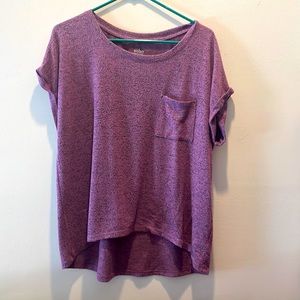 New York & Company Purple High low Women’s shirt Small over sized  super comfy